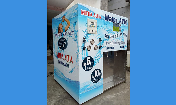 Coin Type Water ATM Vending Machine