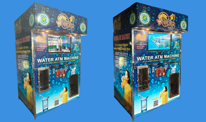 Water ATM With Digital LED Display