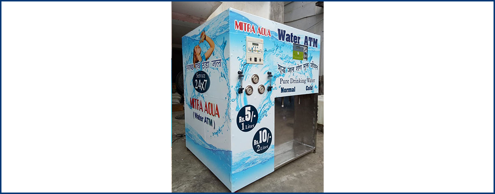 Coin Type Water ATM Vending Machine